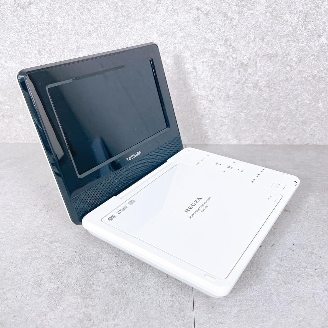 TOSHIAB ポータブルDVDプレイヤー　SD-P 710SW Amazon | 東芝 7型ポータブルDVDプレーヤーホワイトCPRM対応TOSHIBA